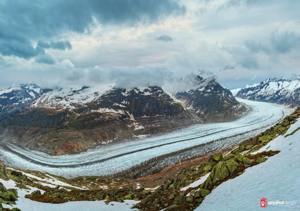 Aletsch Buzulu, İsviçre
