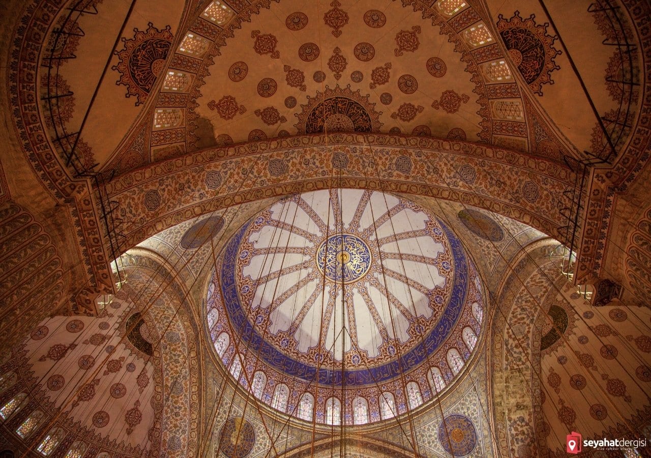 Kuppel der Blauen Moschee
