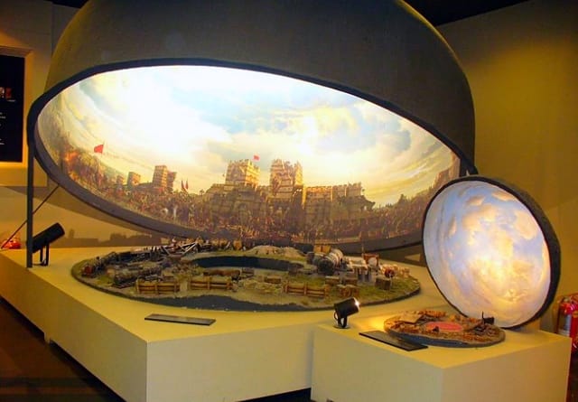 İstanbul Panorama 1453 Tarih Müzesi içi