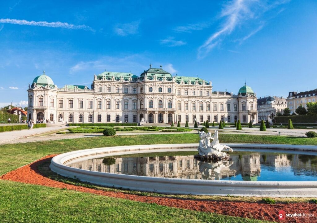 Viyana Gezilecek Yerler Belvedere Sarayı