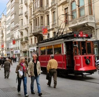 Улица Истикляль Стамбул