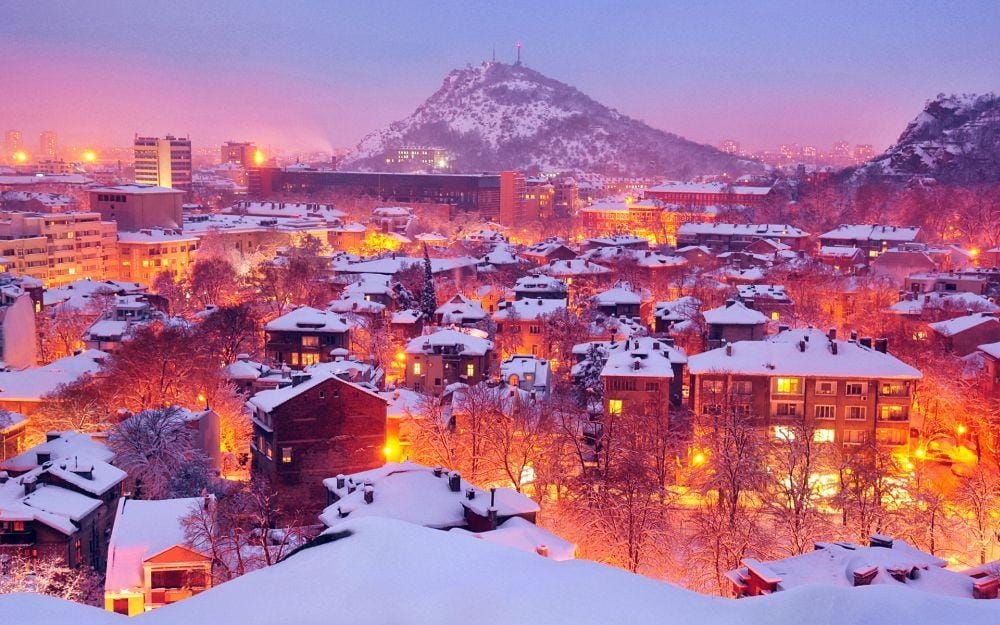 Bulgaristan Avrupa'da kışın gezilecek yerler