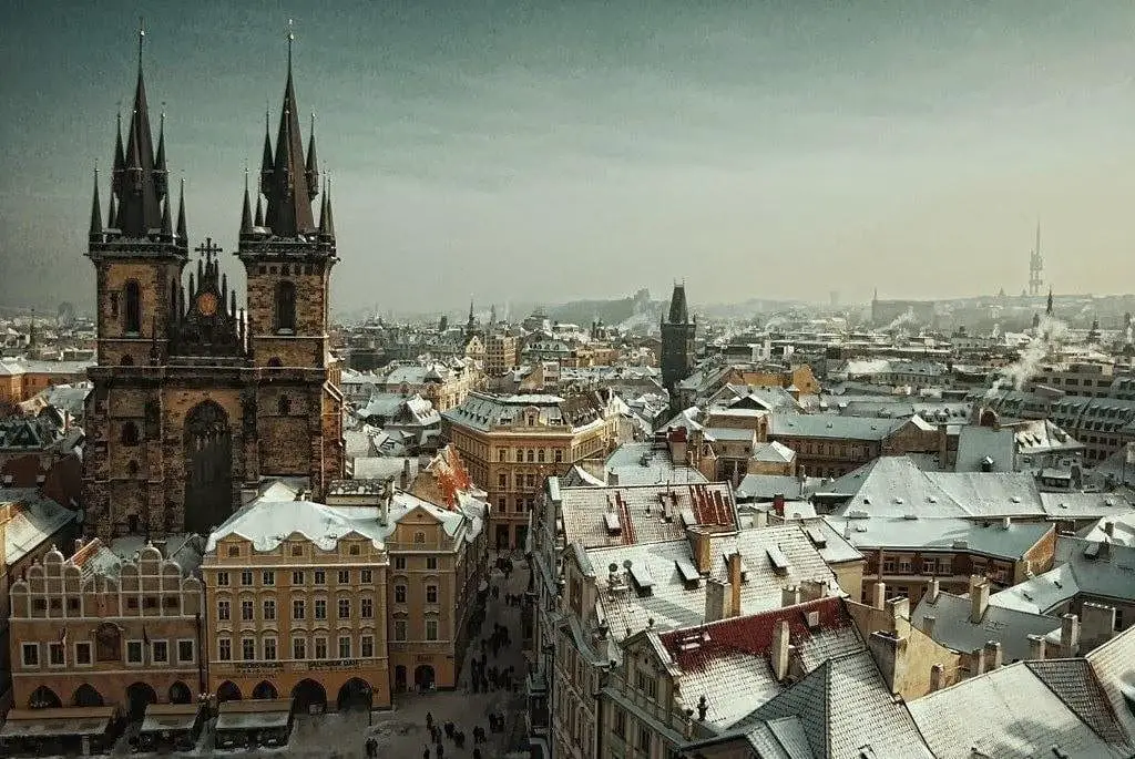 Prag Avrupa'da kışın gezilecek yerler