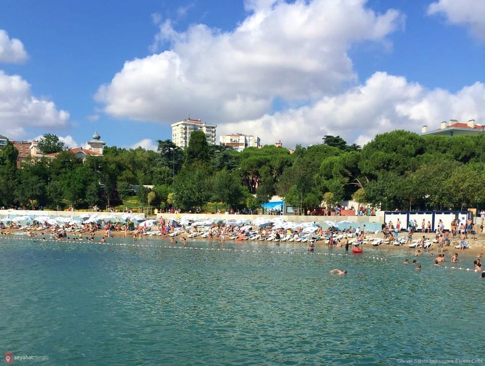 Caddebostan Plajı Kadıköy gezilecek yerler