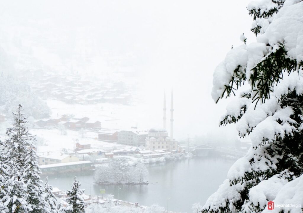 Kışın Uzungöl, Trabzon