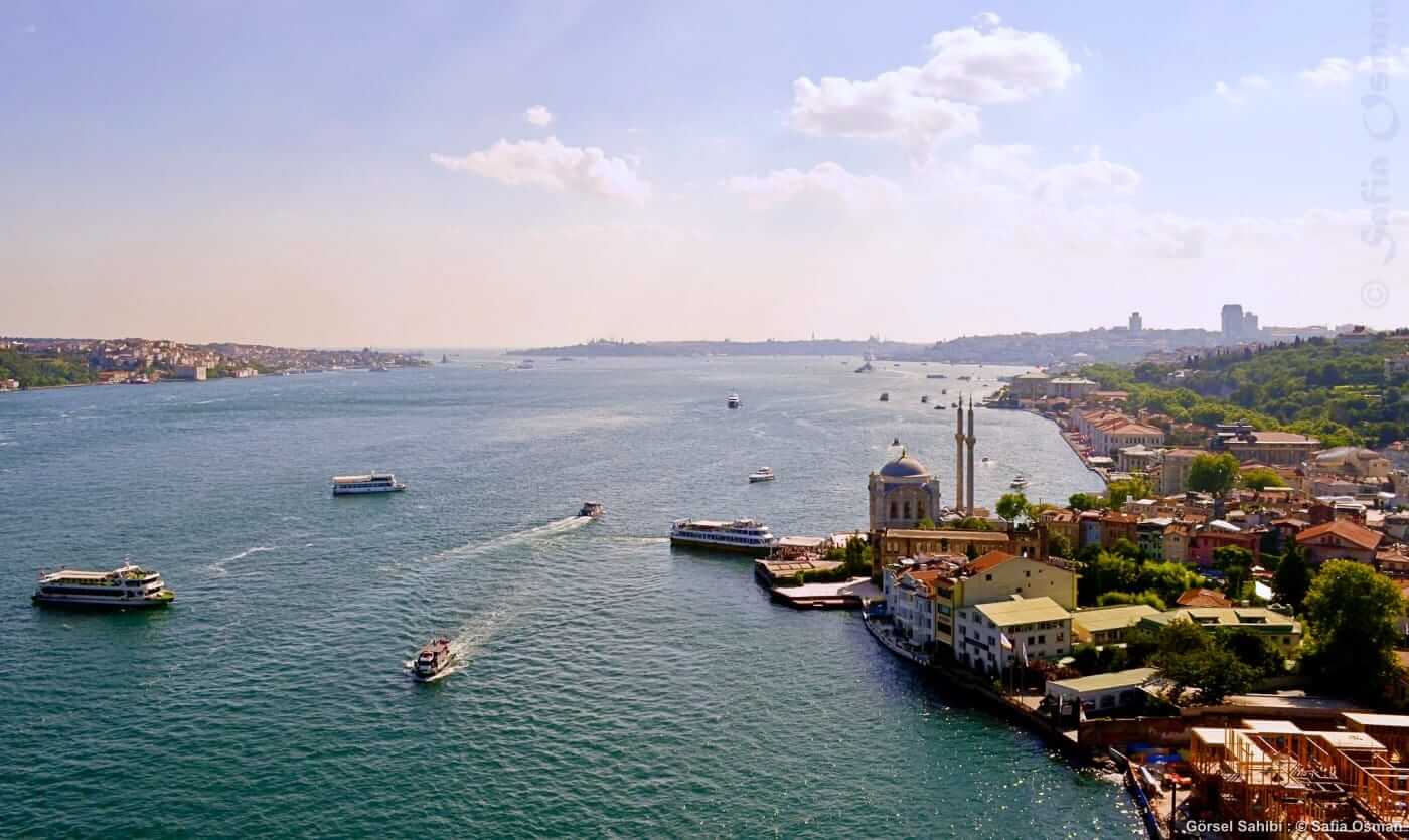 İstanbul Boğazı Manzarası