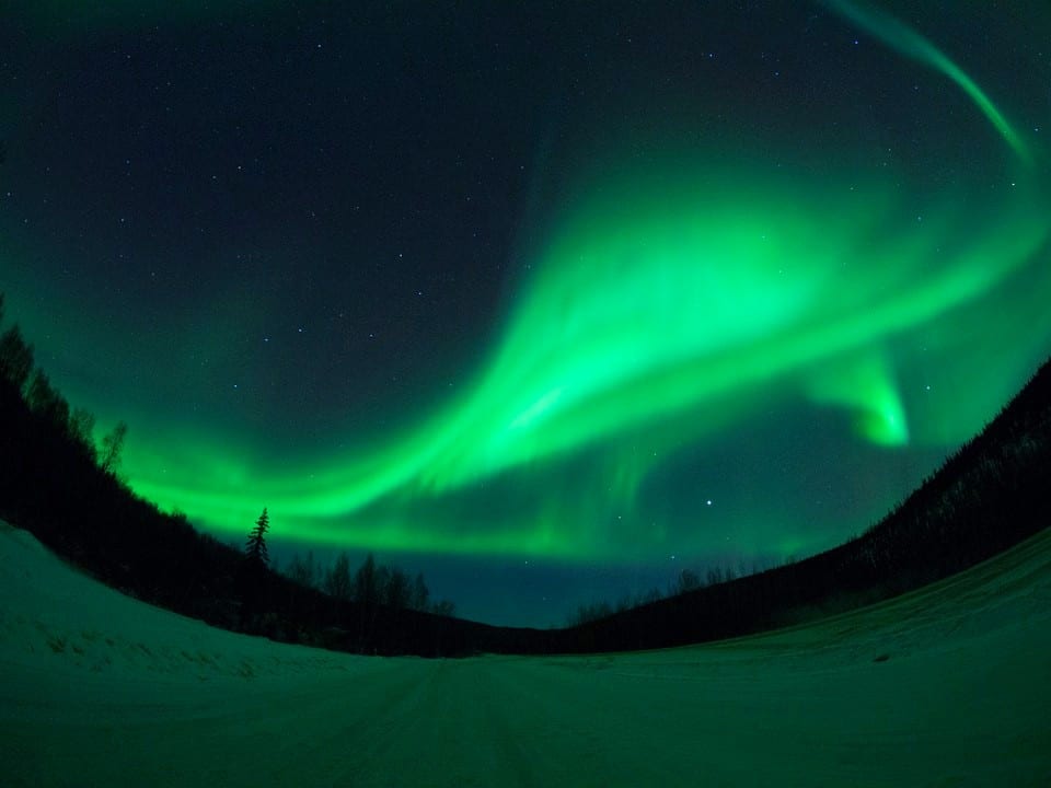 Fairbanks, Alaska Kuzey Işıkları