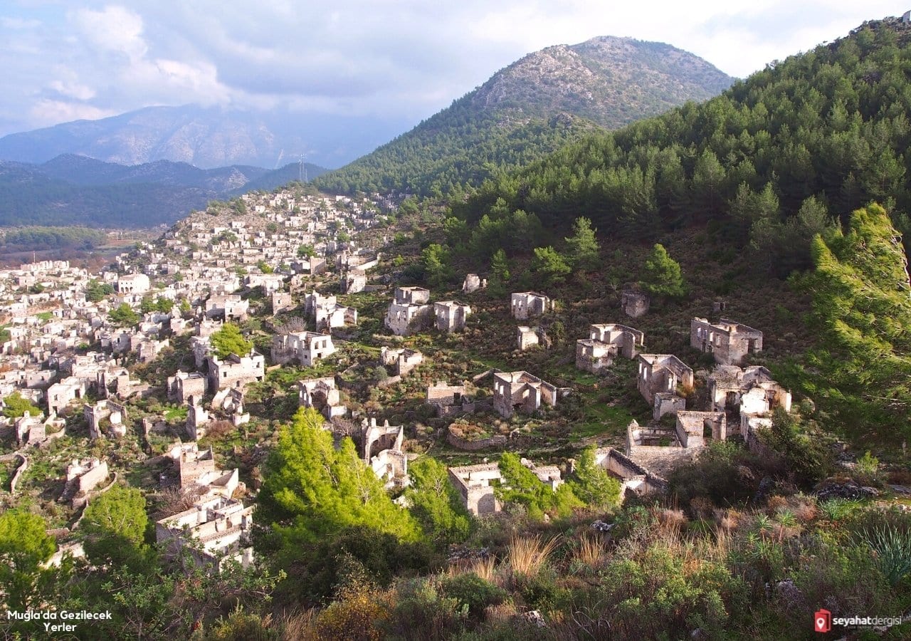 Kayaköy Muğla Gezilecek Yerler