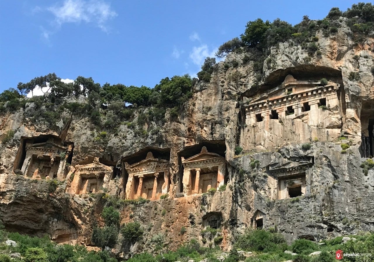 Mugla Kaunos King Tombs