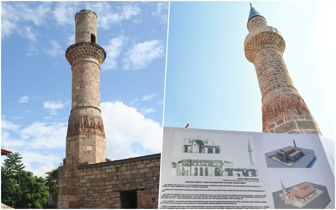 Antalya Kesik Minarett (Sehzade Korkut Moschee)