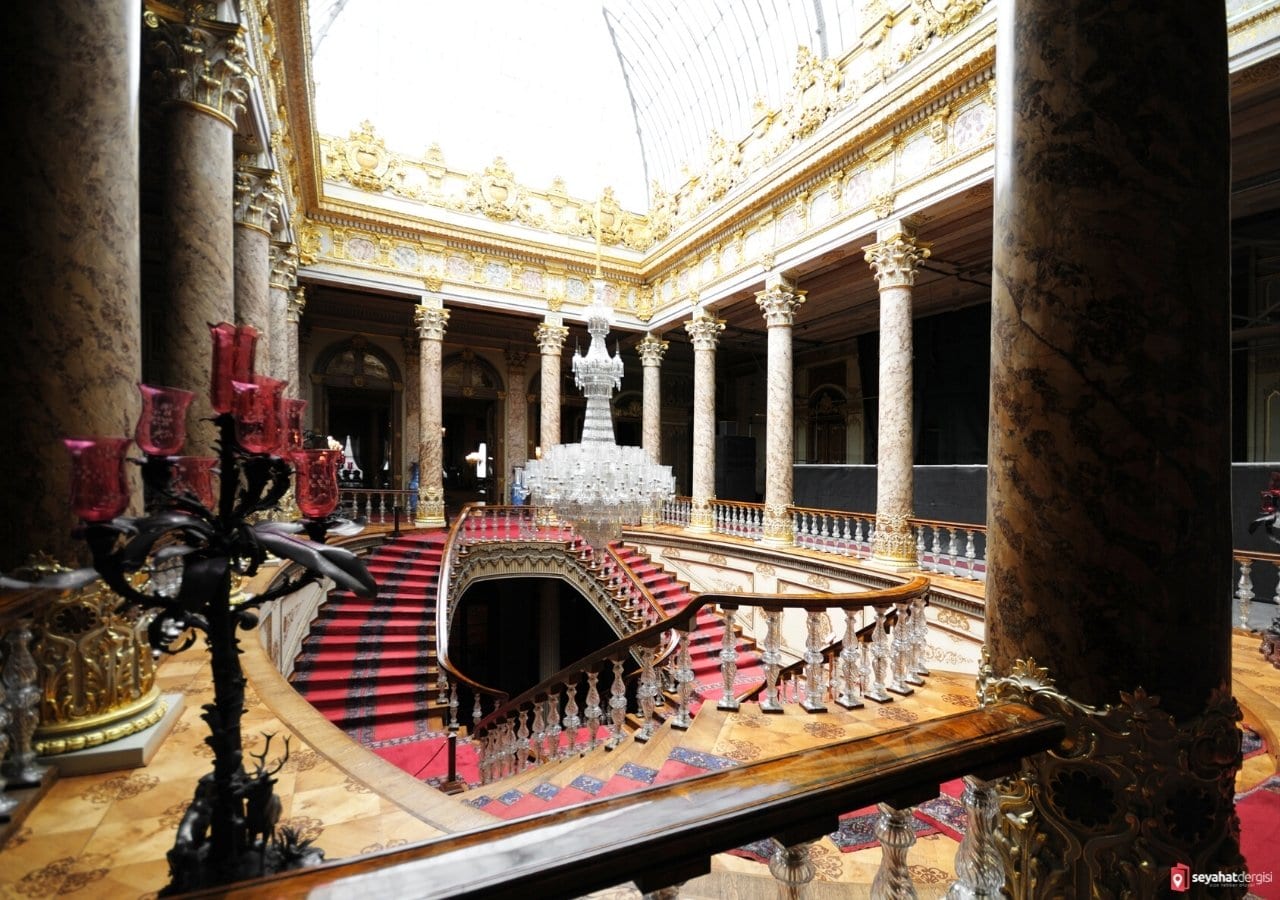 Dolmabahce Palace Stairs