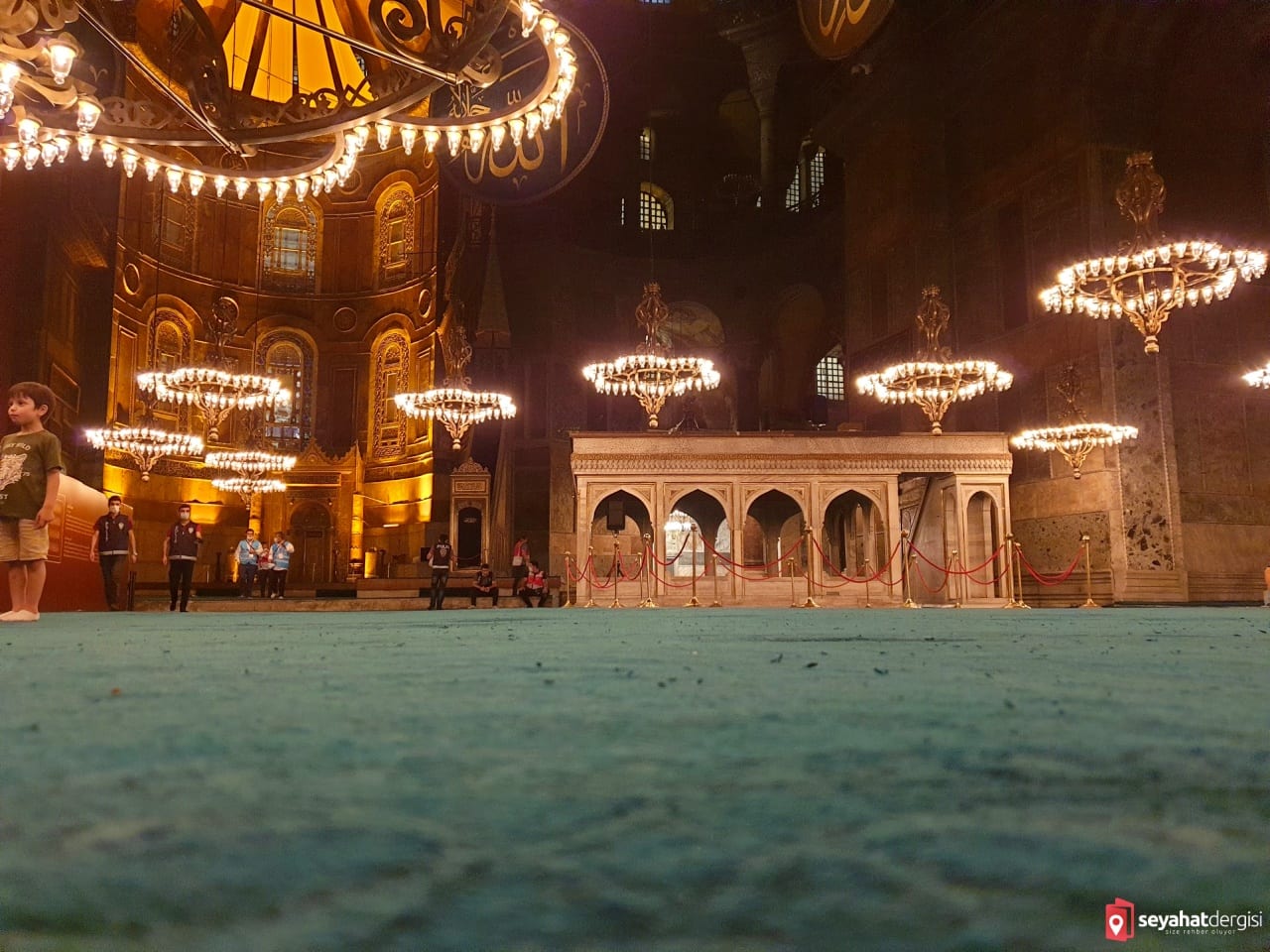 Hagia Sophia Mosque Carpets