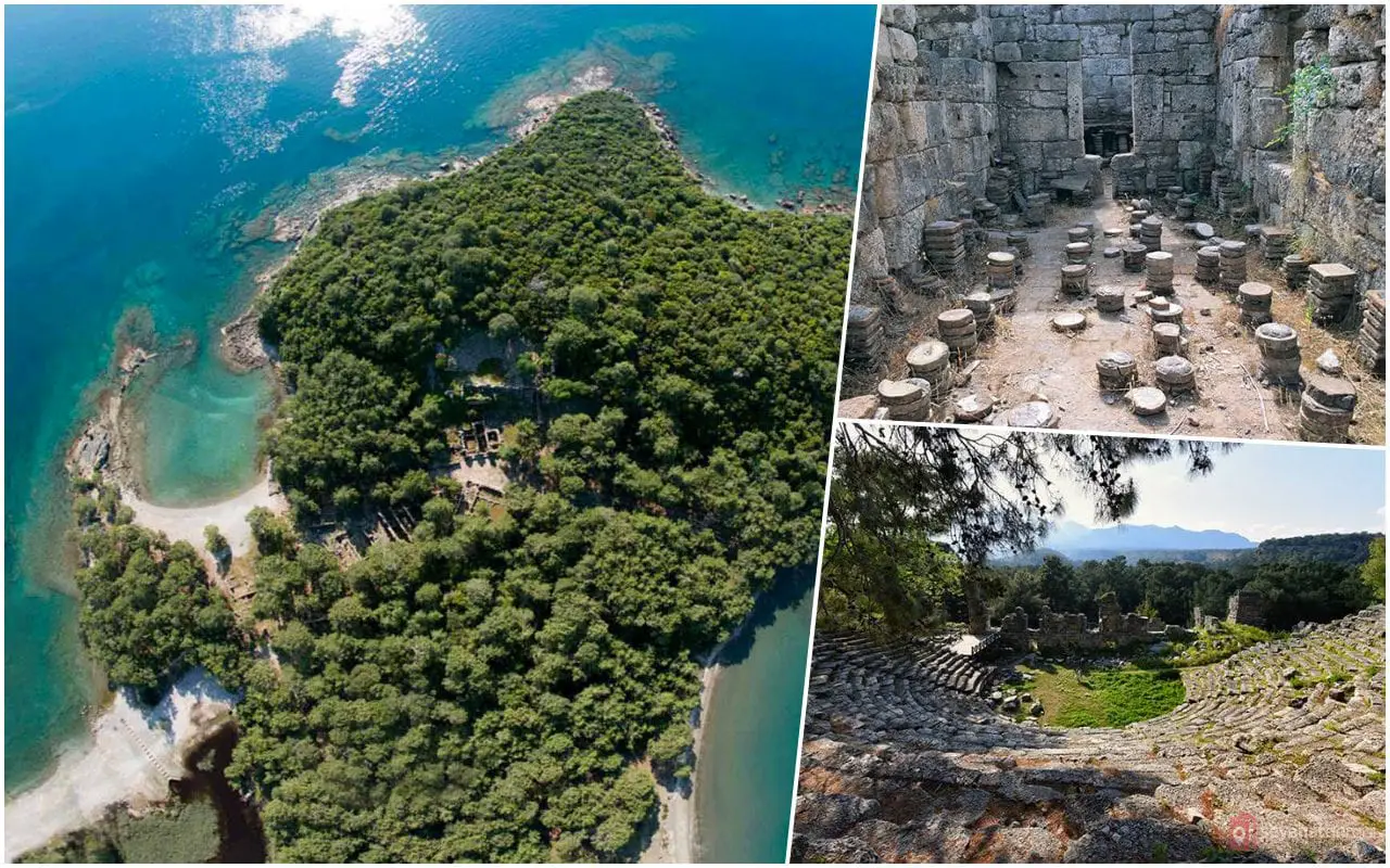 Antalya Phaselis Antik Kenti