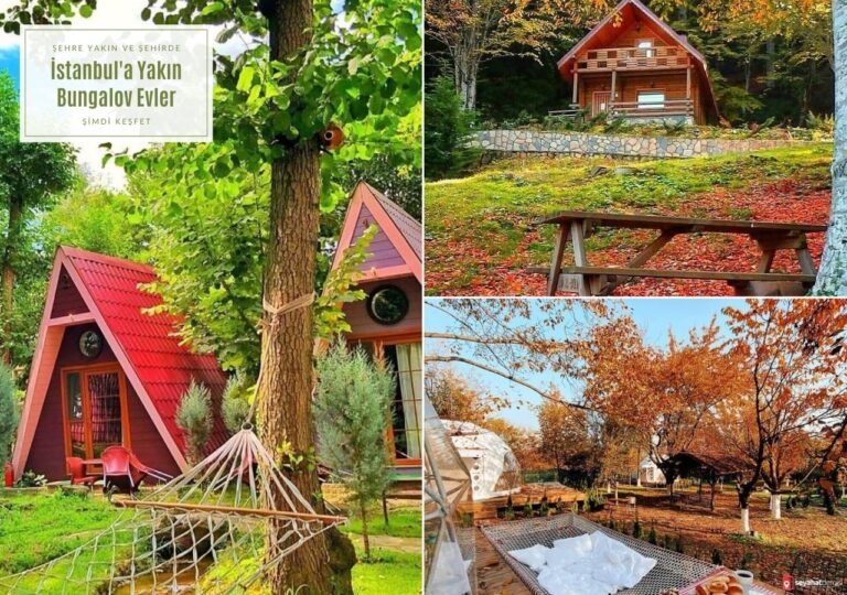 İstanbul'a Yakın Bungalov Evler