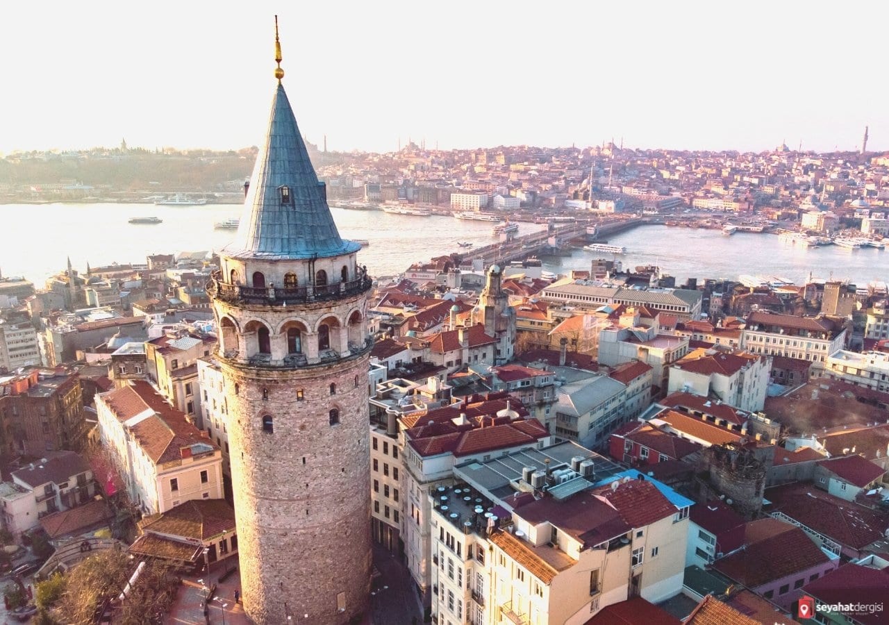 Galata Turm Стамбул