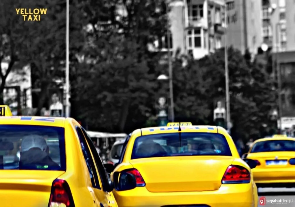 Preise für gelbe Taxis in Istanbul
