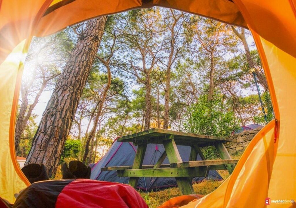 Antalya Kamp Alanları İncekum Orman Kampı