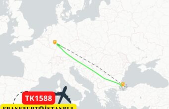 TK1588 Uçuş Takibi