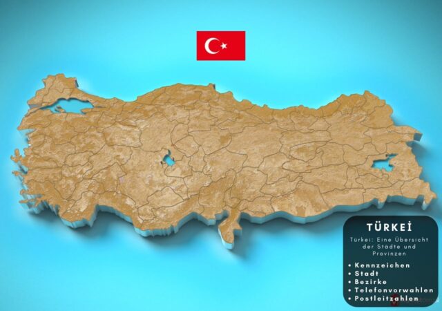 Türkei Eine Übersicht der Städte und Provinzen