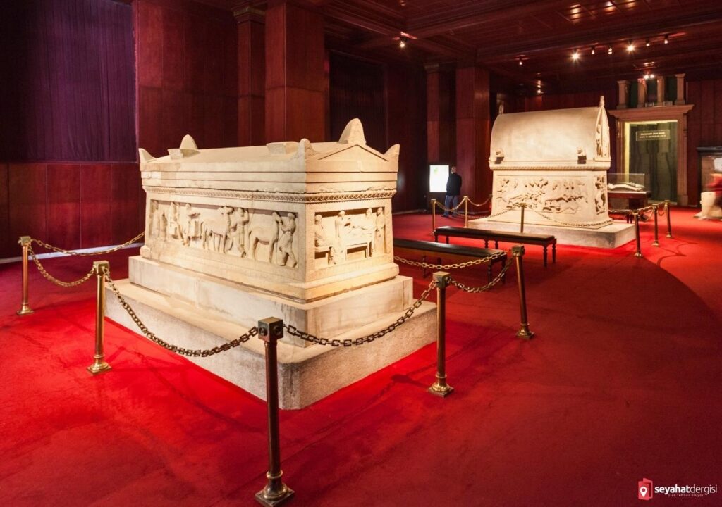 İstanbul Arkeoloji Müzesi içi
