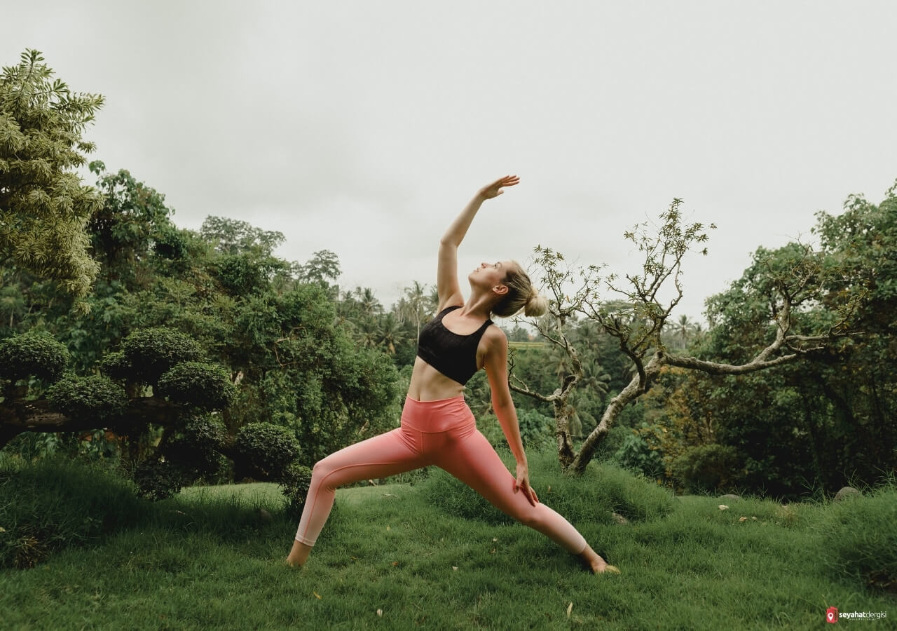 Bali Ubud'da Yoga