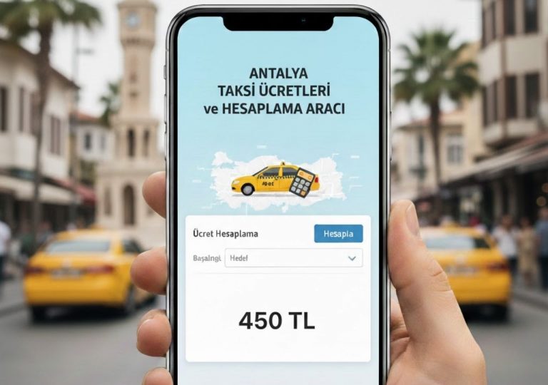 Antalya Taksi Ücreti Hesaplama